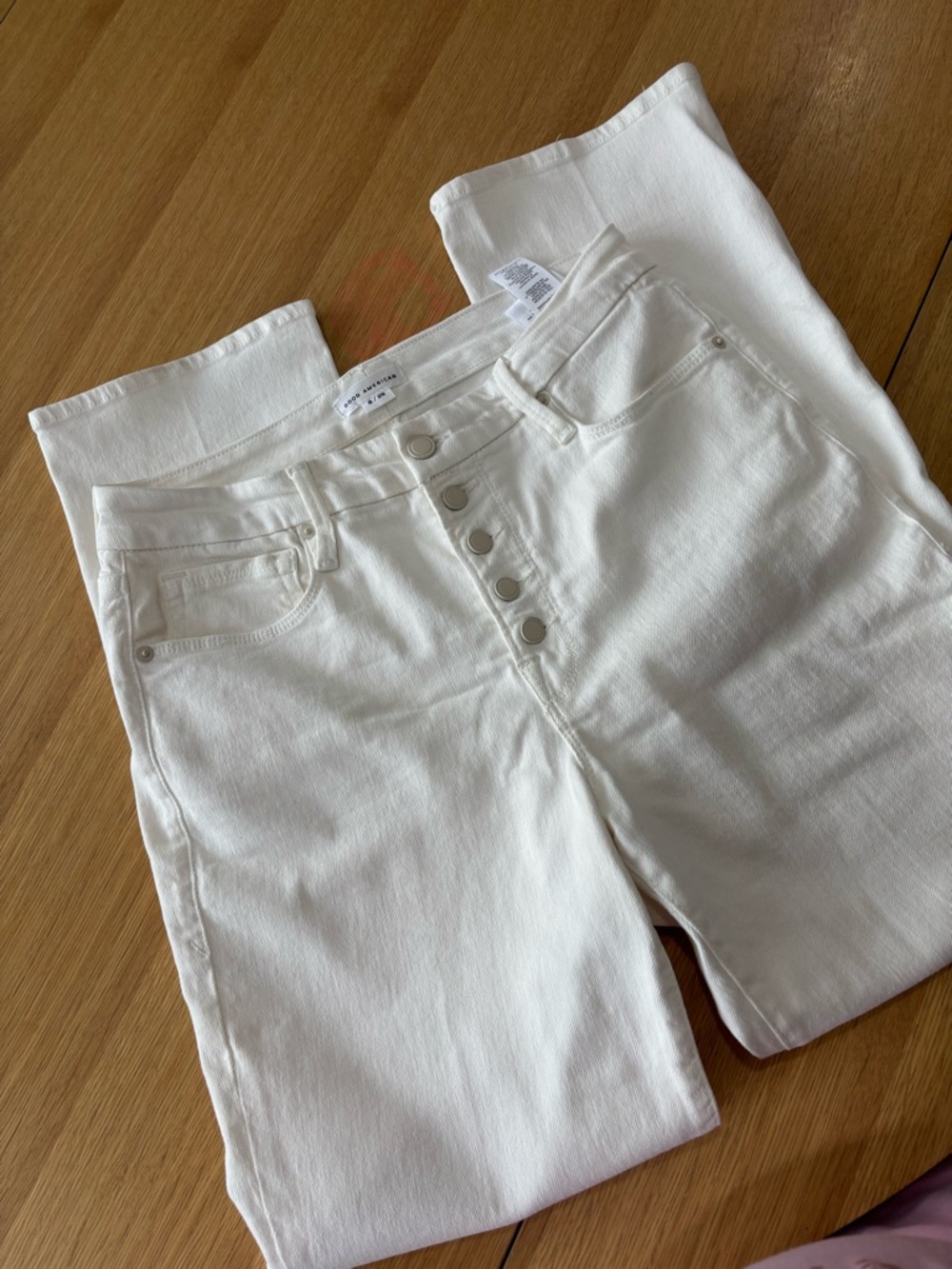 Good American Good Legs Straight Light Compression Jeans - Picture 9 of 9